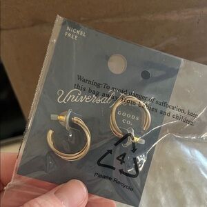 Gold Hoop Earrings